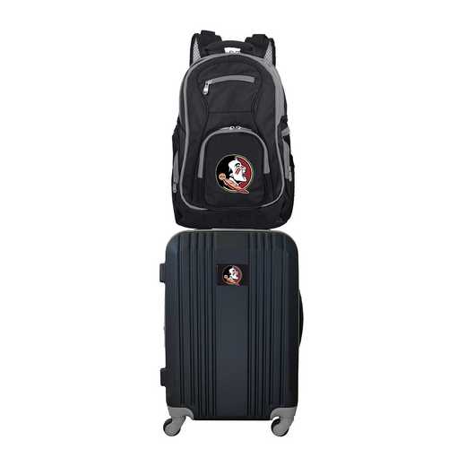 CLFSL108: NCAA Florida State Seminoles 2 PC ST Luggage / Backpack